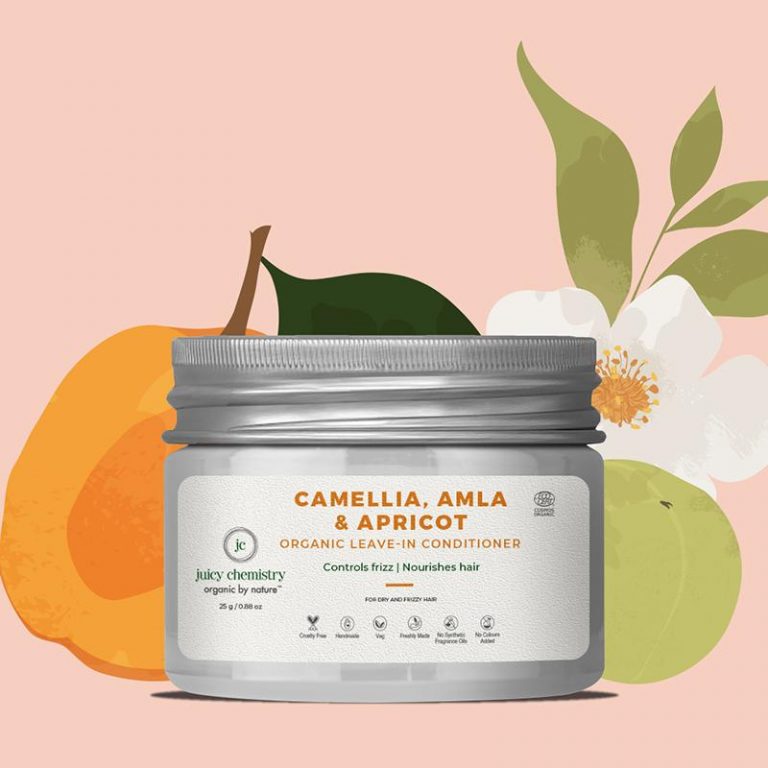 Camellia, Amla and Apricot LeaveIn Conditioner Juicy Chemistry